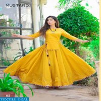 MUSTARD MEENAKARI PURE COTTON JACQUARED CROP TOP WITH SKIRT AND SHARARA DEALER