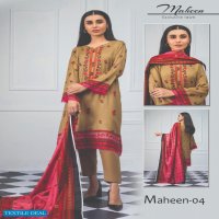 Maheen Printed Lawn Cotton Printed Wholesale lawn Dress Material
