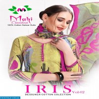 Mahi iris Vol-2 Wholesale Designer Cotton Printed Dress material