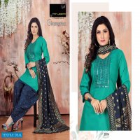 Manjeera Ghungroo Wholesale Ready Made Reyon Cotton Work Dress