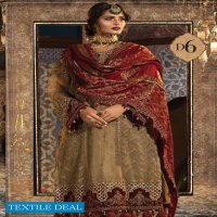 Maria B Emroidered Fabrics Wholesale heavy Designer Original Suits