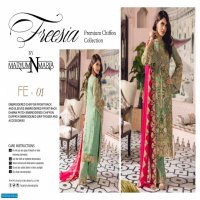 Maryum n maria Freesia Premium Chiffon Collection Wholesaler Pakistani Salwar Suits