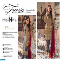 Maryum n maria Freesia Premium Chiffon Collection Wholesaler Pakistani Salwar Suits