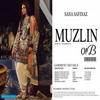 Master Replica Sana Safinaz Muzlin lawn Pakistani Collection