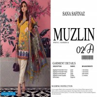 Master Replica Sana Safinaz Muzlin lawn Pakistani Collection