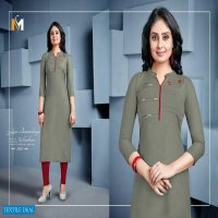 Meerali Swara Wholesale Reyon Kurtis