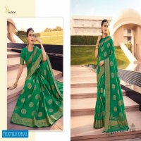 Meghdoot Kinari Wholesale Silk Based Indian Sarees