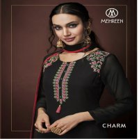 Mehreen Charm Wholesale Straight Salwar Suits