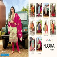 Mehta Flora vol-64 Wholesaler Printed Dress Material