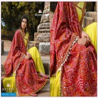 Mesmora Jassi Khadi Embroidered Shawl Or Dupatta