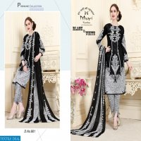 Mishri Black And White Wholesale Cotton Dress Material