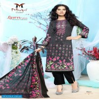 Mishri Lawn Cotton Karachi Printed Dress Material