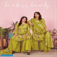 Mishri Plazo Special Karachi Vol-5 Wholesale Printed Karachi Dress Material