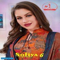 Miss World Sofiya karachi vol-6 Wholesale Printed dress Material