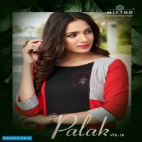 Mittoo palak vol-18 Wholesale Ready Made Tops