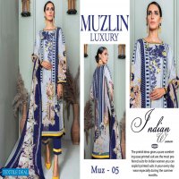 Muzlin Luxury Wholesale Pure Cotton Printed Dress Material