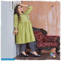 N4U PRACHEEN VOL 3 RAYON VISCOSE PRINTED DESIGNER KURTI DESIGNS