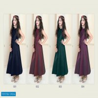 NEW KIDS GOWN BY NIDISHA TAFFETA SATIN DESIGNER KIDS GOWN COLLECTION