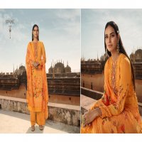 NIHAR VOL 2 BY GLOSSY SIMAR PURE GEORGETTE EMBROIDERY WORK DIGITAL PRINT SALWAR KAMEEZ