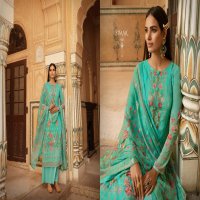 NIHAR VOL 2 BY GLOSSY SIMAR PURE GEORGETTE EMBROIDERY WORK DIGITAL PRINT SALWAR KAMEEZ
