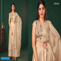 NITARA LAUNCH NYX ART SILK EVENING PARTY WEAR GOWN WHOLESALER
