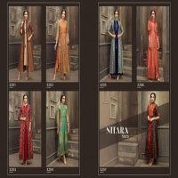 NITARA PRESENT SAIRA DESIGNER GOWN WITH JACKET COLLECTION WHOLESALE