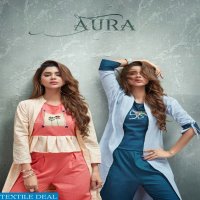 NITISHA NX PRESENT AURA SHRUG BANARASI COTTON SILK TOP AND BOTTOM WITH JACKET