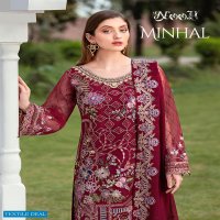 NOOR MINHAL PAKISTANI CONCEPT OF LADIES DRESSES EMBROIDERY PATCHES