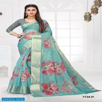 NP 1134 Wholesale Fine Fabrics Indian Sarees