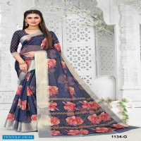 NP 1134 Wholesale Fine Fabrics Indian Sarees