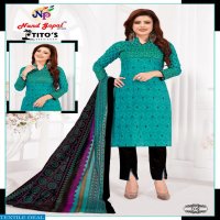 Nand Gopal Titos Wholesale Cotton Printed Dress Material