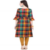 Navya checks Pure Cotton kurti wholesale in india