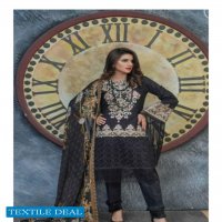 Nisa by Anamta Embroidered  Schiffli Lawn suit
