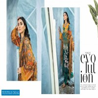 Nureh Swiss Lawn Unstitched Embroidered Chiffon Dupatta Pakistani Dress