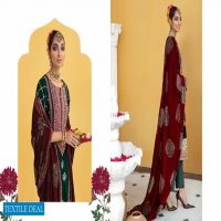Nureh The Wedding Unsttich Velvet Collection Wholesale Pakistani Catalog