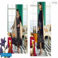 Nureh The Wedding Unsttich Velvet Collection Wholesale Pakistani Catalog