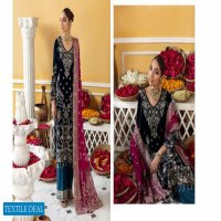 Nureh The Wedding Unsttich Velvet Collection Wholesale Pakistani Catalog
