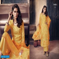 OMTEX PRESENTS BLOOM BLISS COTTON DIGITAL PRINT WITH EMBROIDERY SUITS WHOLESALER