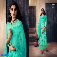 OMTEX PRESENTS BLOOM BLISS COTTON DIGITAL PRINT WITH EMBROIDERY SUITS WHOLESALER