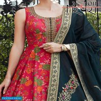 PARAMPARA VOL 3 DESIGNER LONG GOWN WITH DUPATTA WEDDING COLLECTION