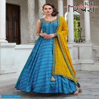 PARAMPARA VOL 3 DESIGNER LONG GOWN WITH DUPATTA WEDDING COLLECTION