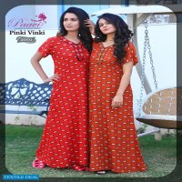 Paavis Pinki Winki Vol-2 Wholesale Nighty Gown Catalog