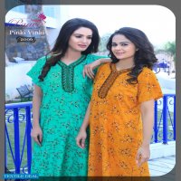 Paavis Pinki Winki Vol-2 Wholesale Nighty Gown Catalog