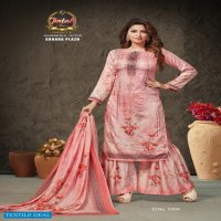 Palak Sarara Plazo Wholesale Plazo Style Cotton Dress Material