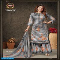Palak Sarara Plazo Wholesale Plazo Style Cotton Dress Material