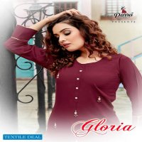 Parra Gloria Vol-1 Wholesale Long Khatli Work Kurtis