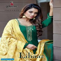 Parra Lihaaz Vol-1 Wholesale Ready Made Kurti With Plazzo And Dupatta