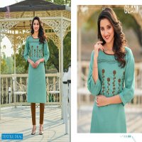 Poonam Diva Vol-9 Wholesale Embroidered Long Tops
