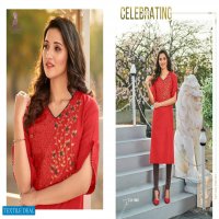 Poonam Diva Vol-9 Wholesale Embroidered Long Tops