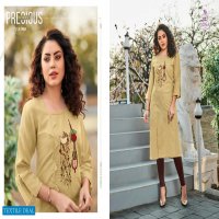 Poonam Diva Vol-9 Wholesale Embroidered Long Tops